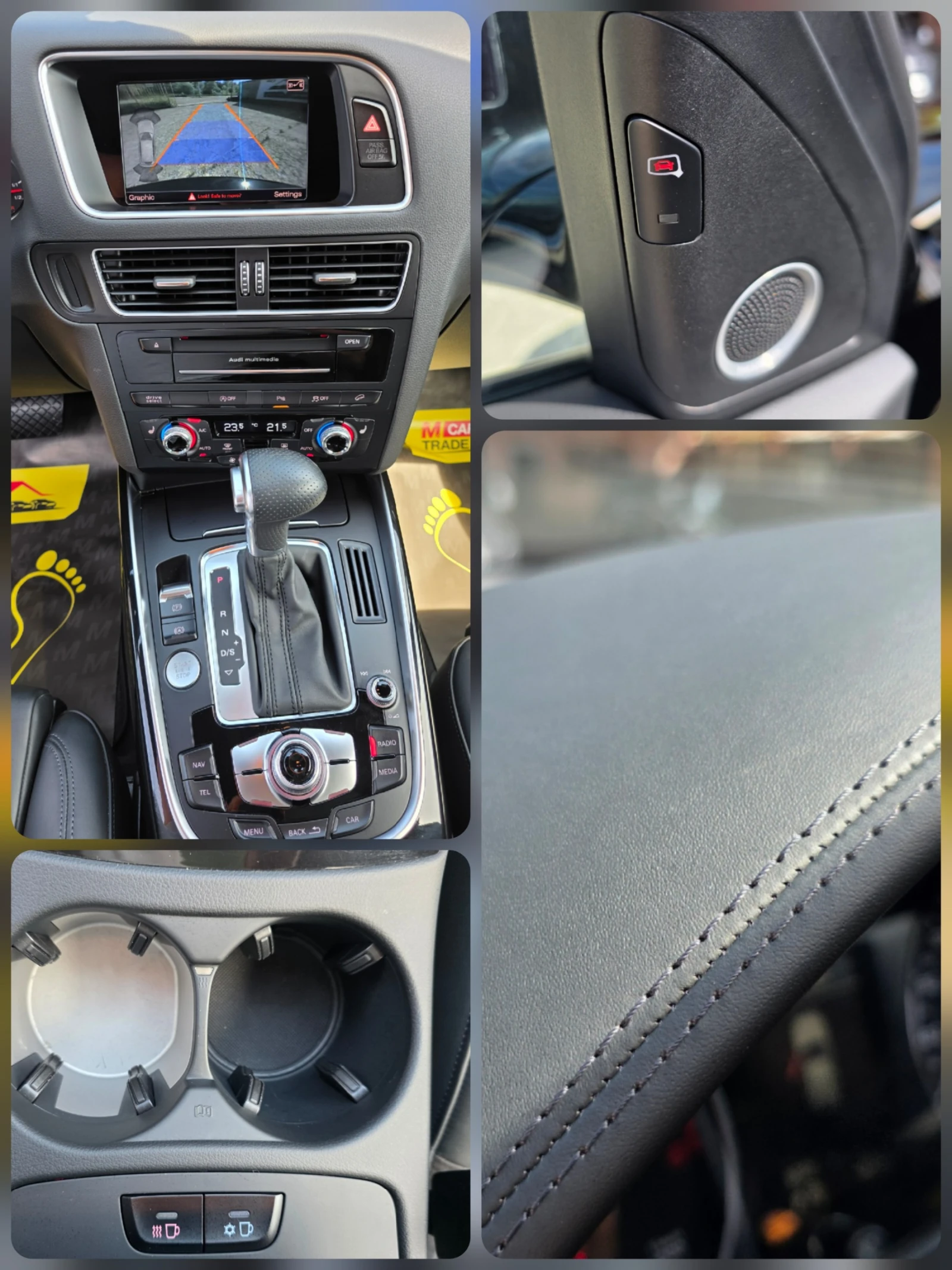 Audi Q5 3.0TDI/96хил.км./3xS-LINE/Швейцария, снимка 13 - Автомобили и джипове - 54773917
