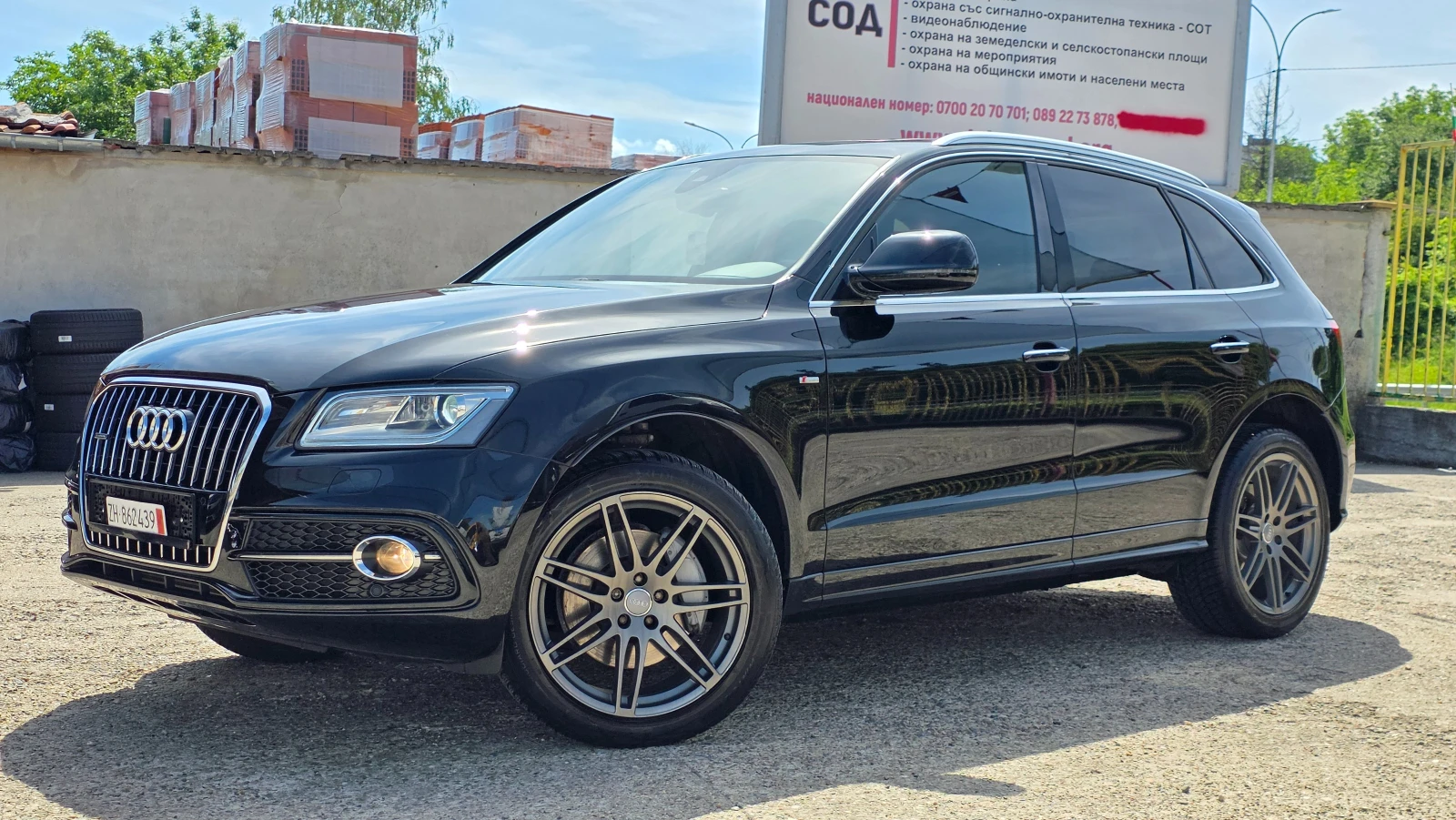 Audi Q5 3.0TDI/96хил.км./3xS-LINE/Швейцария, снимка 2 - Автомобили и джипове - 54773917