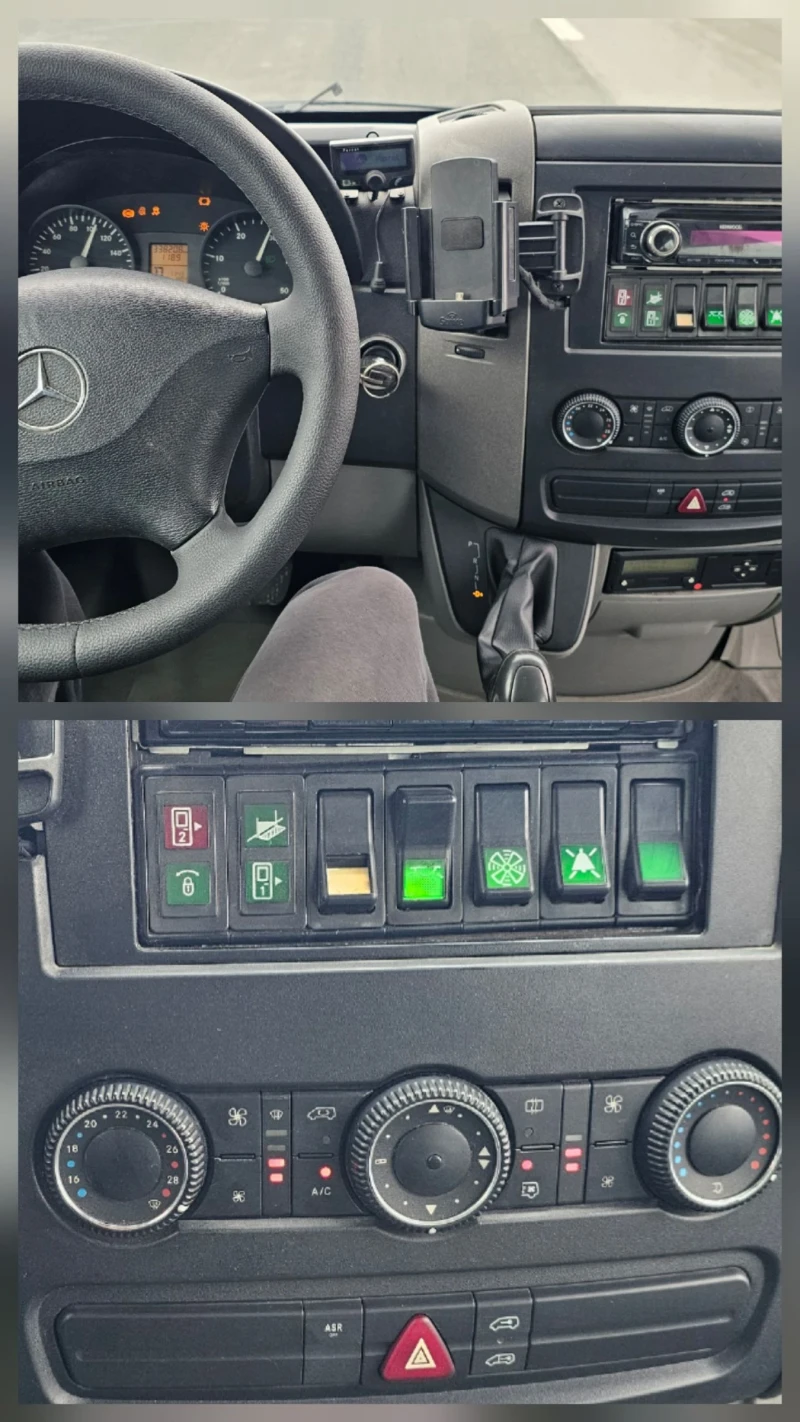 Mercedes-Benz Sprinter 516-XXL-ДВА КЛИМАТИКА-ЕВРО5, снимка 9 - Бусове и автобуси - 53380230