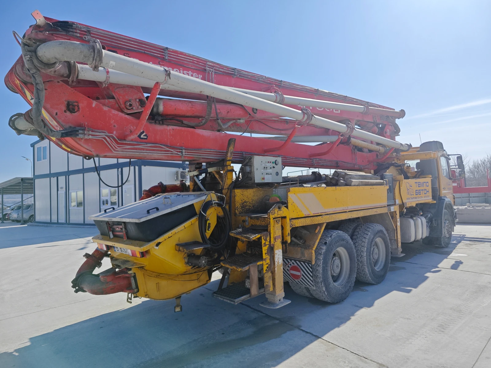 Бетон миксер Mercedes ATEGO 2633, снимка 3 - Индустриална техника - 53986858