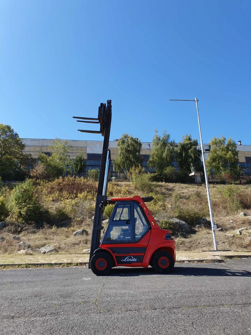 Мотокар Linde H60D, снимка 9 - Индустриална техника - 53534650