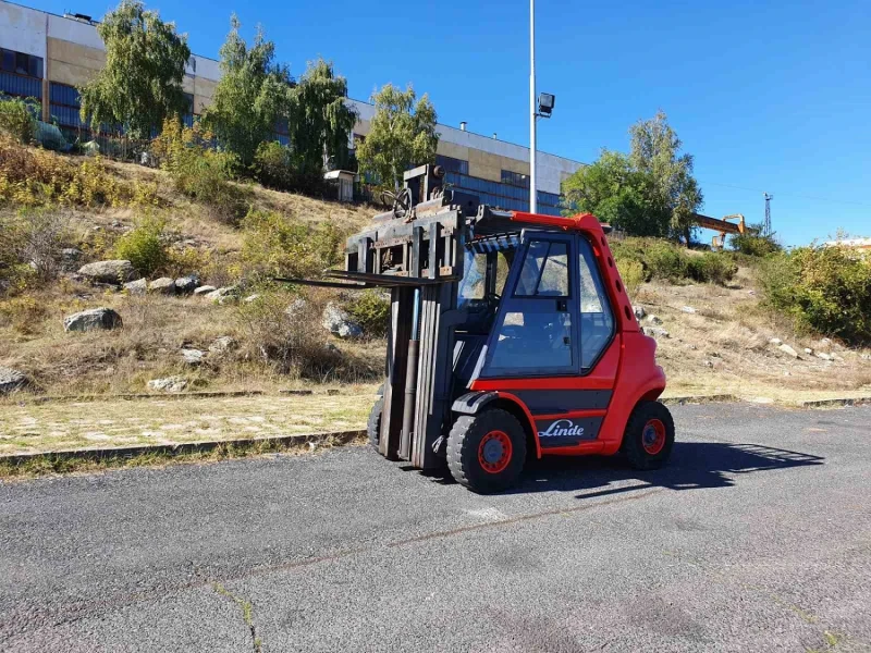 Мотокар Linde H60D, снимка 4 - Индустриална техника - 53534650