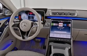 Mercedes-Benz S 680 MAYBACH/DUE TONE/FIRST CLASS/EXCLUSIV/TV/BURM 4D/  | Mobile.bg    6