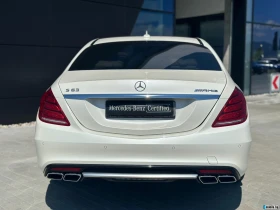 Обява за продажба на Mercedes-Benz S 63 AMG 4Matic/Driver Package/Long/TV/Burmester/Massage ~95 000 лв. - изображение 4