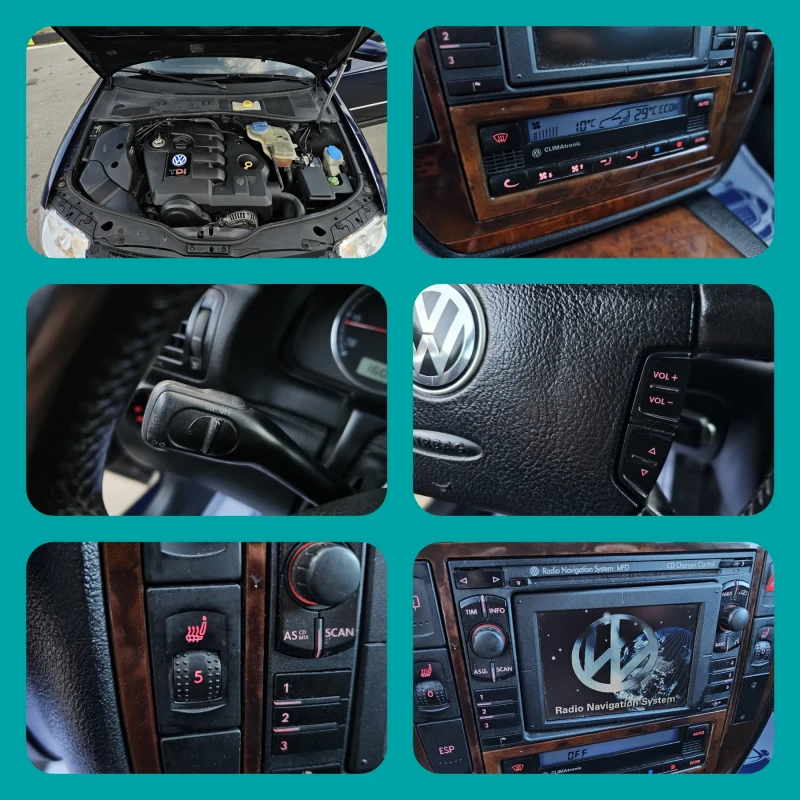 VW Passat 1.9TDI 131hp Highline, снимка 12 - Автомобили и джипове - 48384401