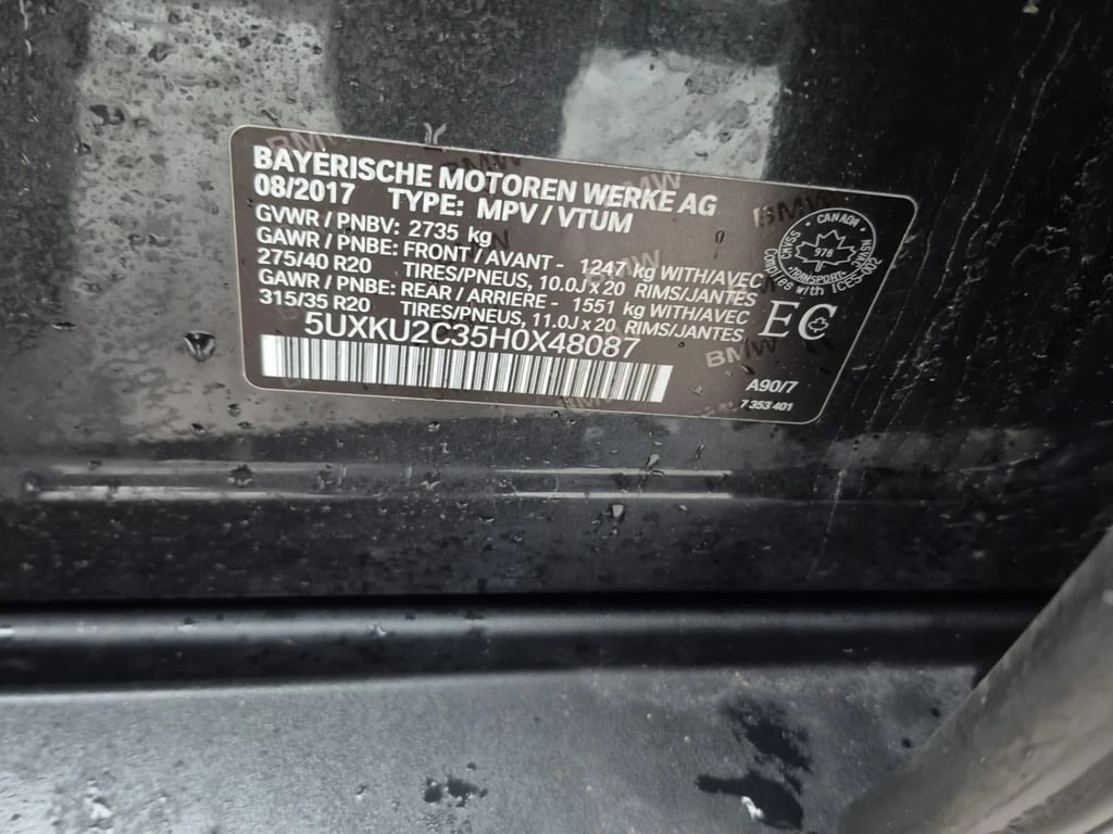 BMW X6 XDRIVE35I  CARFAX | Mobile.bg � ����������� 7