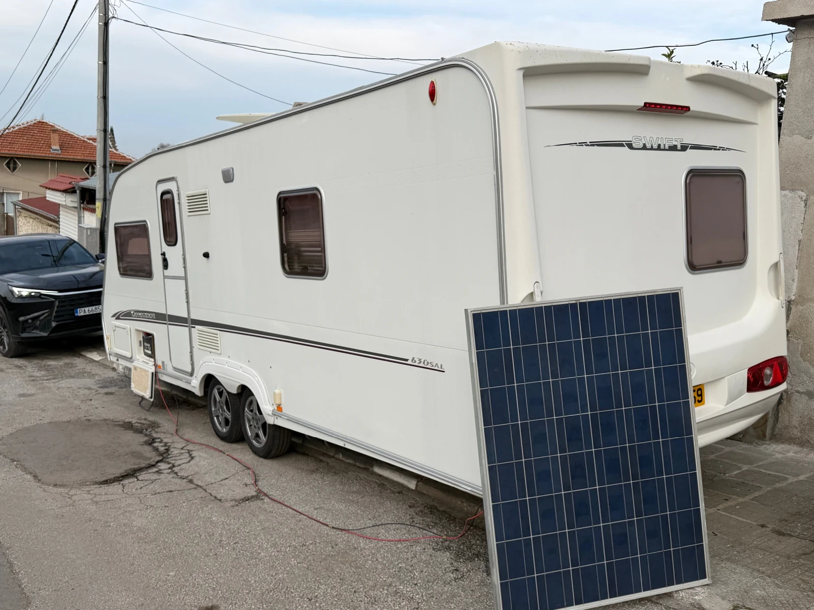 Каравана Swift CONQUEROR-ФРЕНСКА СПАЛНЯ/MOVER/СОЛАР/ФОРСЕЛТ/TOP - изображение 2