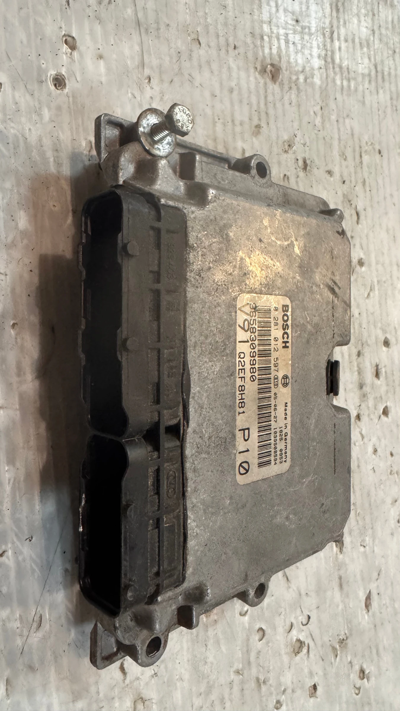    / ECU /    Fiat Ducato - 0281012597 /  9658309980 | Mobile.bg   1