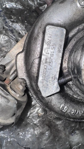 Турбо компресор за Alfa Romeo 156 - 55182571 / 717661-1, снимка 2 - Части - 50168069
