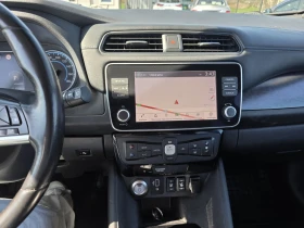 Nissan Leaf  Термопомпа, 360* камери, защити, 100% бат.като нов, снимка 13