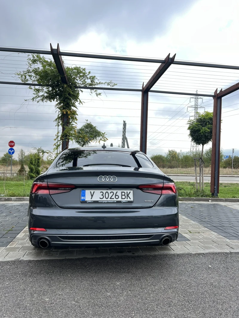 Audi A5 2.0TFSI Quattro/3XS-line/MATRIX/HEADUP/B&O, снимка 4 - Автомобили и джипове - 52298959