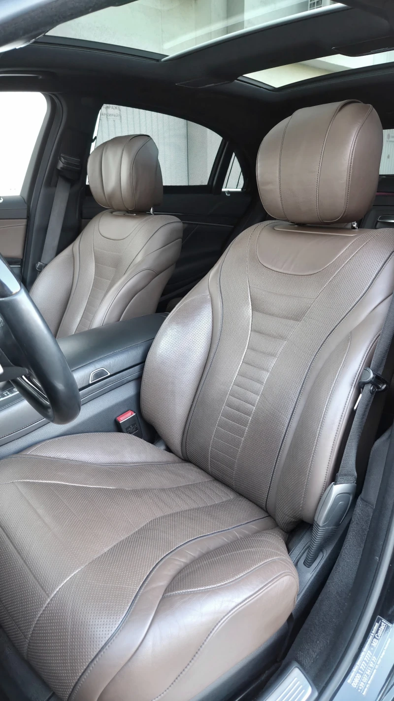 Mercedes-Benz S 500 LONG/ 4х4/ Night View/ ВАКУУМ/ KEYLESS/ DISTRONIC+, снимка 11 - Автомобили и джипове - 53036241