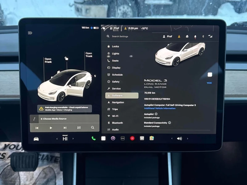 Tesla Model 3 | Long Range | DUAL MOTOR| CARFAX| АВТОФИНАНСИРАНЕ, снимка 8 - Автомобили и джипове - 53451516