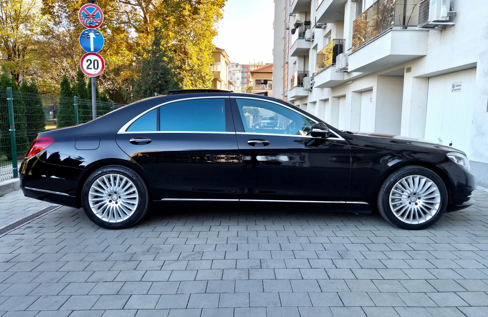Mercedes-Benz S 500 LONG/ 44/ Night View/ / KEYLESS/ DISTRONIC+ | Mobile.bg   5