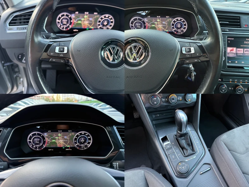 VW Tiguan 2.0TDI/4Motion/190hp/DSG/Virtual Cockpit/, снимка 13 - Автомобили и джипове - 50305123