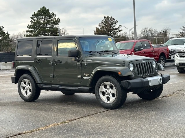 Jeep Wrangler SAHARA* ДЪЛГА БАЗА* ГАРАЖЕН* 3.6L V6* MILITARY - изображение 4
