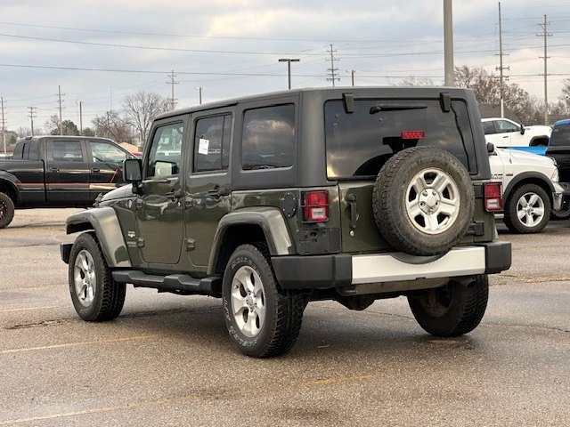 Jeep Wrangler SAHARA* ДЪЛГА БАЗА* ГАРАЖЕН* 3.6L V6* MILITARY - изображение 10