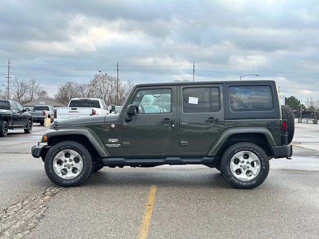 Jeep Wrangler SAHARA* ДЪЛГА БАЗА* ГАРАЖЕН* 3.6L V6* MILITARY - изображение 6