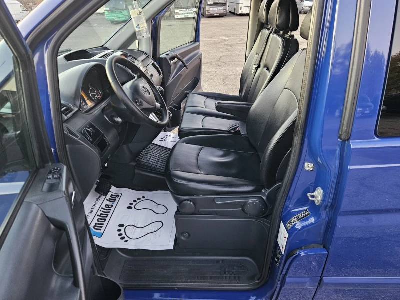 Mercedes-Benz Vito 2.2cdi 116 automat 8+ 1 long 163ps navi koja 4x4, снимка 6 - Бусове и автобуси - 47993562