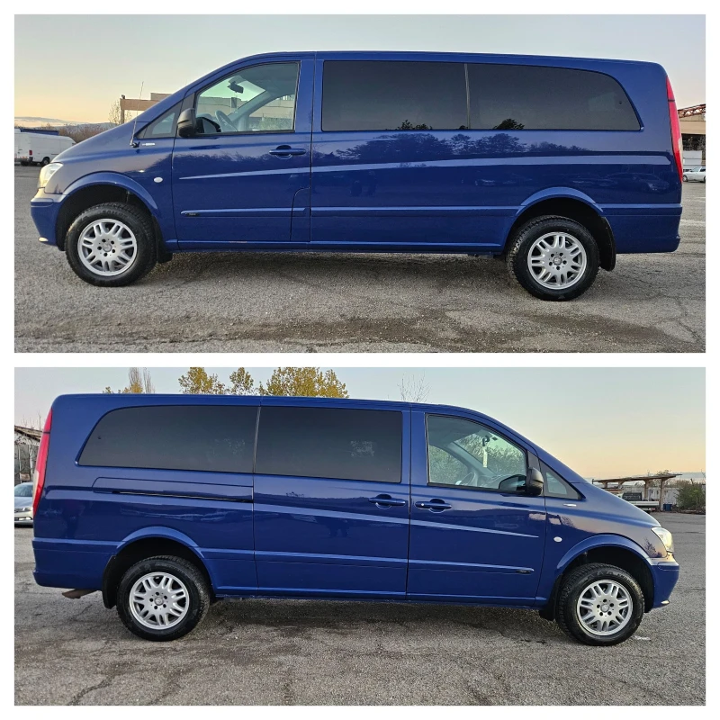 Mercedes-Benz Vito 2.2cdi 116 automat 8+ 1 long 163ps navi koja 4x4, снимка 17 - Бусове и автобуси - 47993562