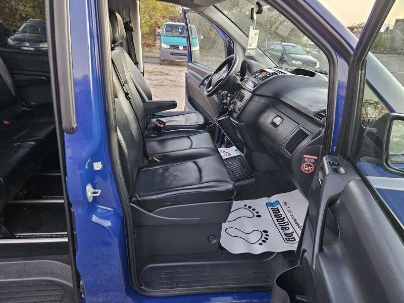 Mercedes-Benz Vito 2.2cdi 116 automat 8+ 1 long 163ps navi koja 4x4, снимка 9 - Бусове и автобуси - 47993562