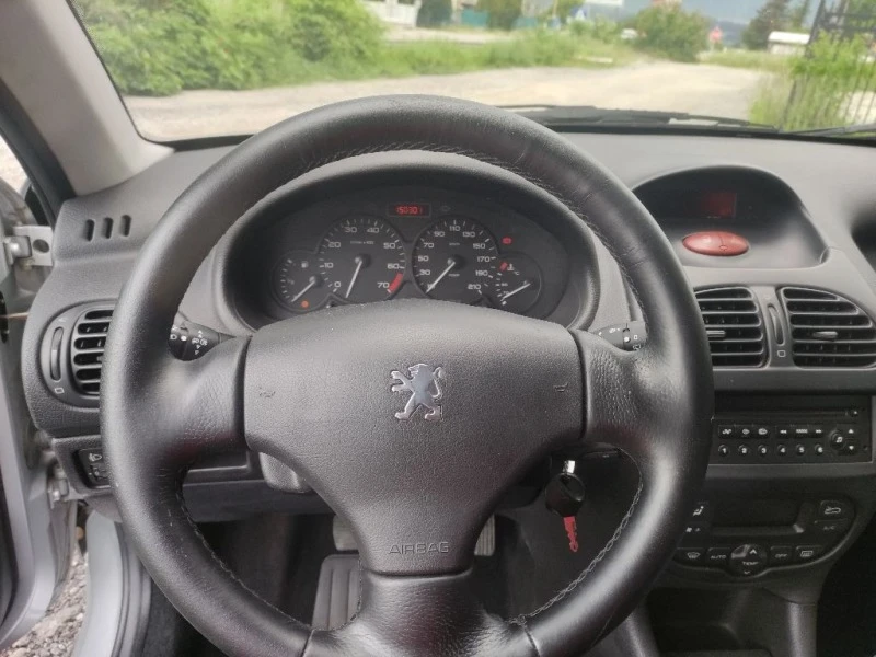 Peugeot 206 1.4 бензин Euro 4, снимка 7 - Автомобили и джипове - 47593892