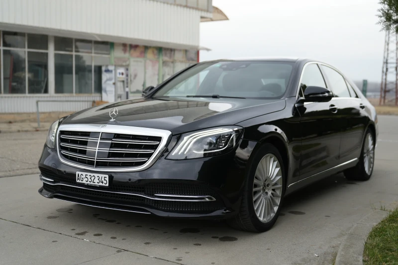 Mercedes-Benz S 350 D 4MATIC / 9G TRONIC/ LONG/ DISTRONIK PLUS, снимка 2 - Автомобили и джипове - 48662211