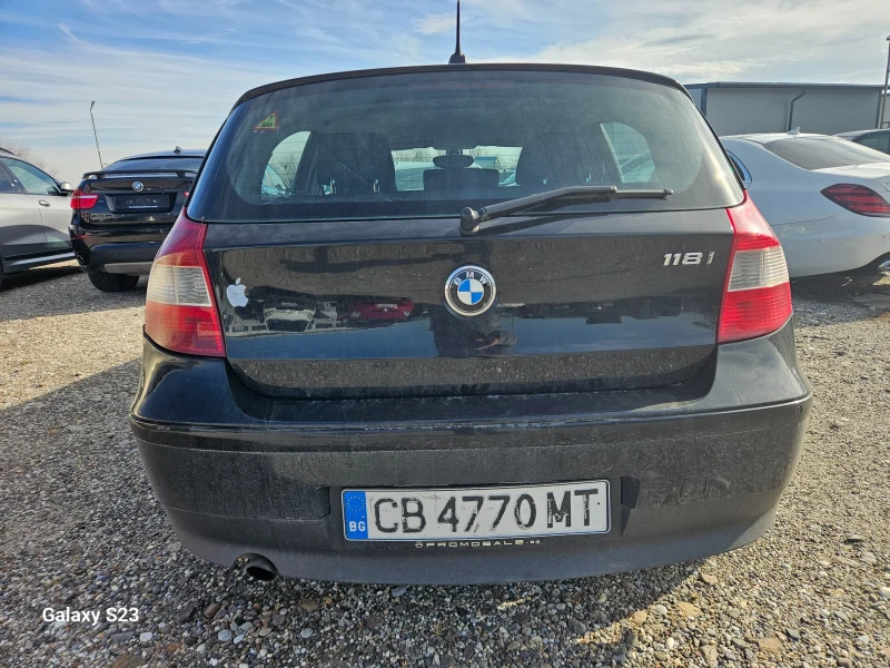 BMW 118 Автомат, газ, вс.платено, снимка 4 - Автомобили и джипове - 48599814