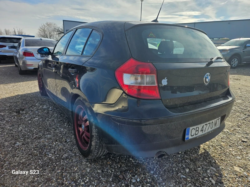 BMW 118 Автомат, газ, вс.платено, снимка 5 - Автомобили и джипове - 48599814