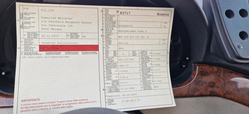 Mercedes-Benz Viano 3.7 v6 , снимка 10 - Автомобили и джипове - 52351035