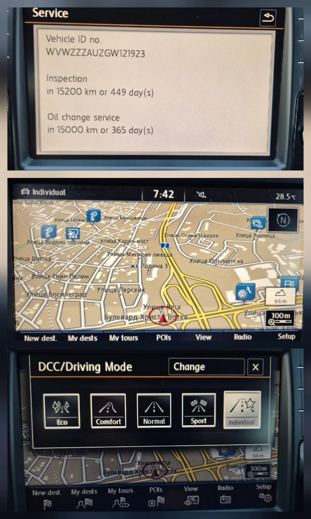 VW Golf 2.0TDI* GTD* 184KC* DDC* NAVI* LED, снимка 10 - Автомобили и джипове - 55039183