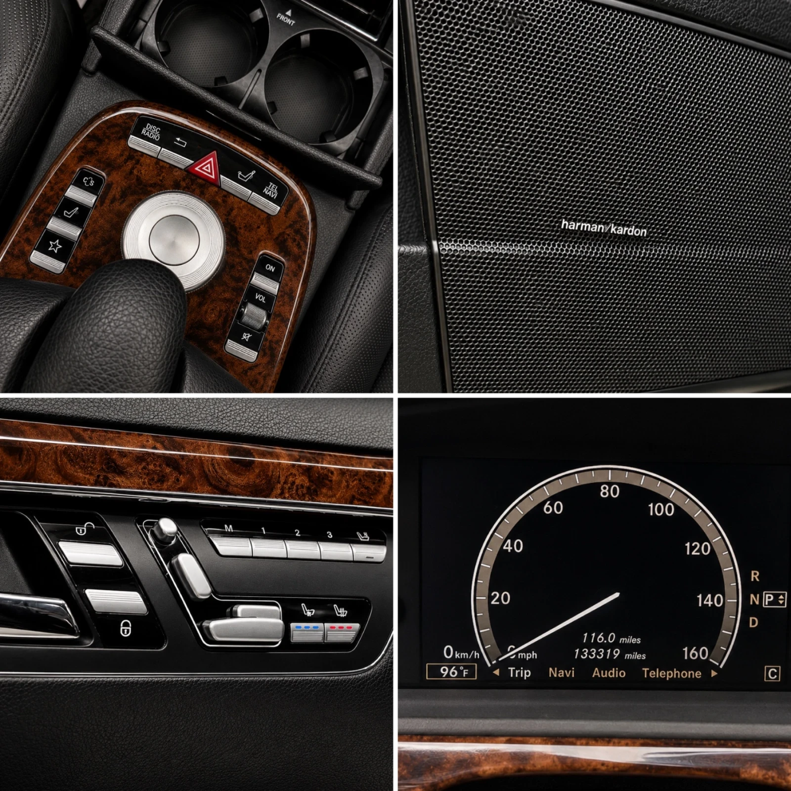 Mercedes-Benz S 550 LONG::4 MATIC::ОБДУХВАНЕ::КСЕНОН::, снимка 13 - Автомобили и джипове - 55411132
