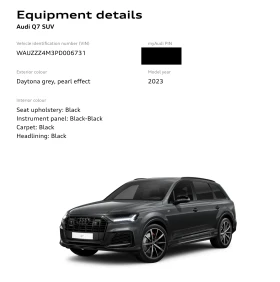 Обява за продажба на Audi Q7 S-line Competition Plus ~ 117 800 лв. - изображение 1
