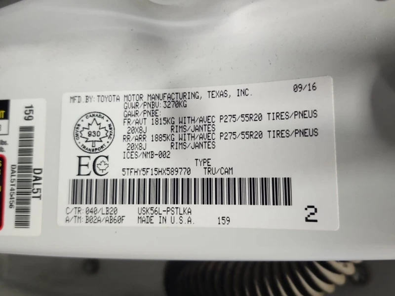 Toyota Tundra * LIMITED * CARFAX * ФИНАНСИРАНЕ, снимка 7 - Автомобили и джипове - 53032083