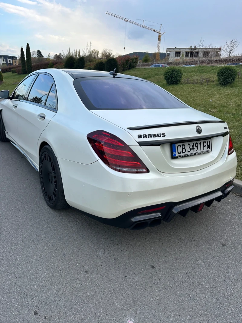 Mercedes-Benz S 500 Long FaceLift 6.3 AMG Brabus Carbon Burmester, снимка 7 - Автомобили и джипове - 47970421