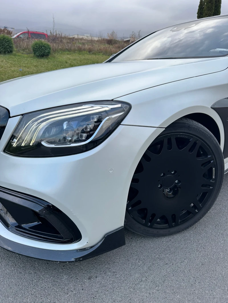 Mercedes-Benz S 500 Long FaceLift 6.3 AMG Brabus Carbon Burmester, снимка 4 - Автомобили и джипове - 47970421