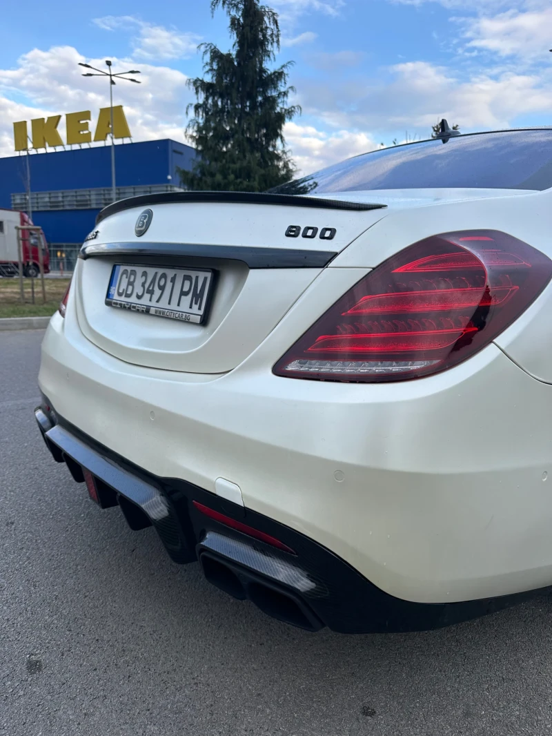 Mercedes-Benz S 500 Long FaceLift 6.3 AMG Brabus Carbon Burmester, снимка 9 - Автомобили и джипове - 47970421