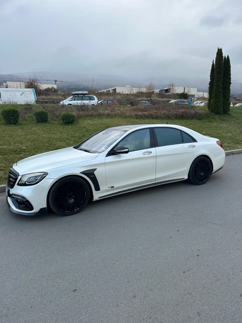 Mercedes-Benz S 500 Long FaceLift 6.3 AMG Brabus Carbon Burmester, снимка 3 - Автомобили и джипове - 47970421