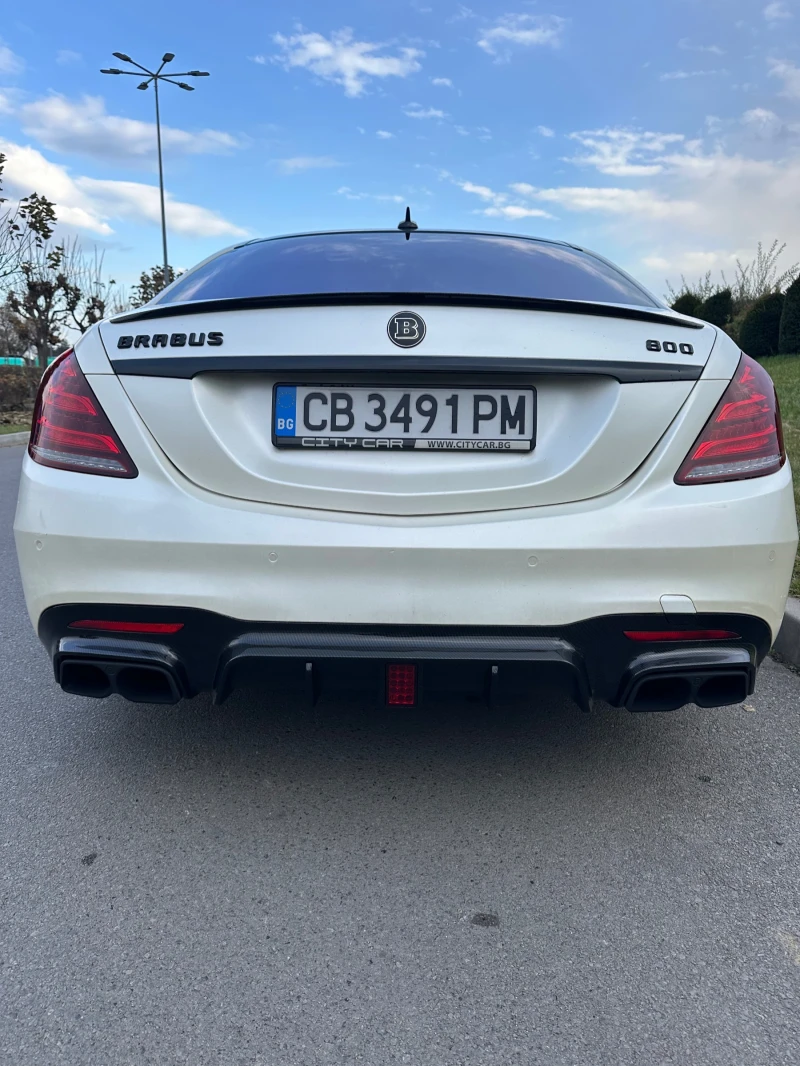 Mercedes-Benz S 500 Long FaceLift 6.3 AMG Brabus Carbon Burmester, снимка 6 - Автомобили и джипове - 47970421