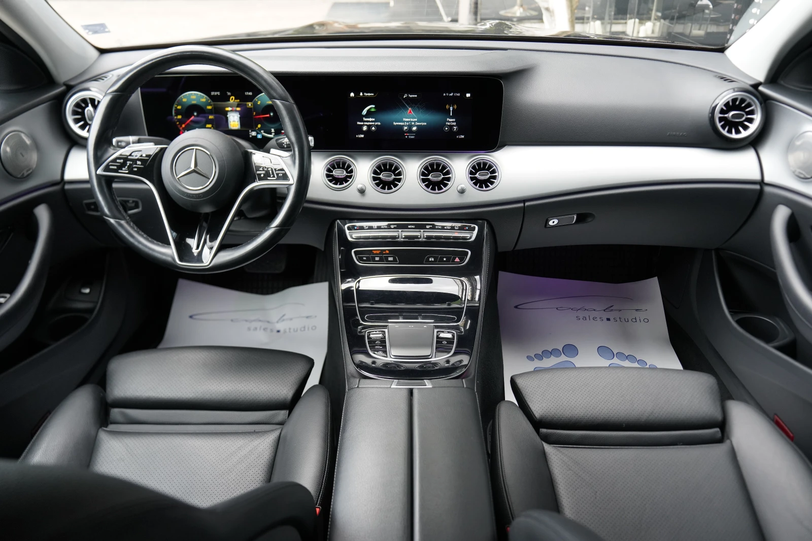 Mercedes-Benz E 220 d 4Matic 63 AMG Optic, снимка 8 - Автомобили и джипове - 54932097