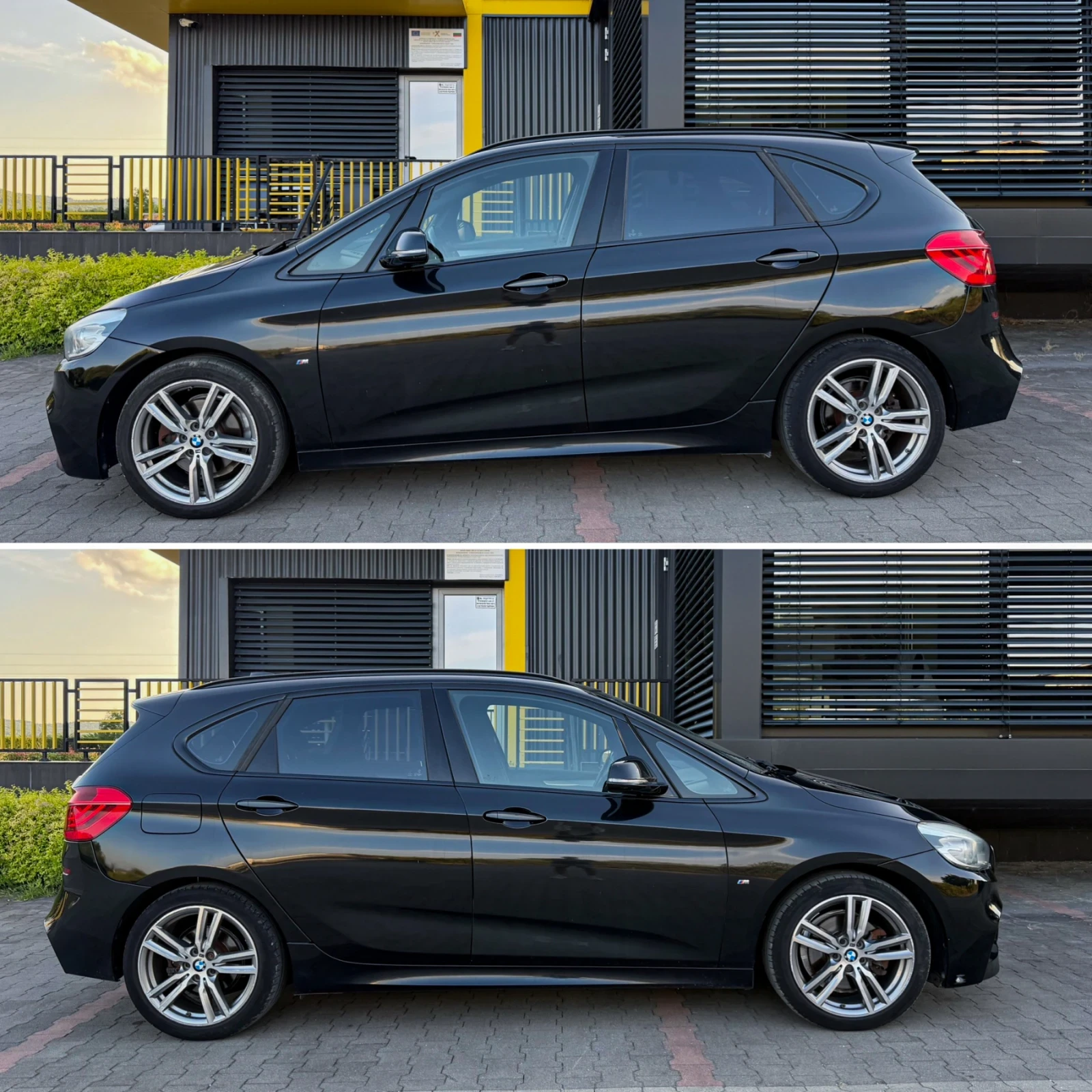 BMW 2 Active Tourer 220d //M-PAKET FULL LED / X-Drive, снимка 7 - Автомобили и джипове - 55451208