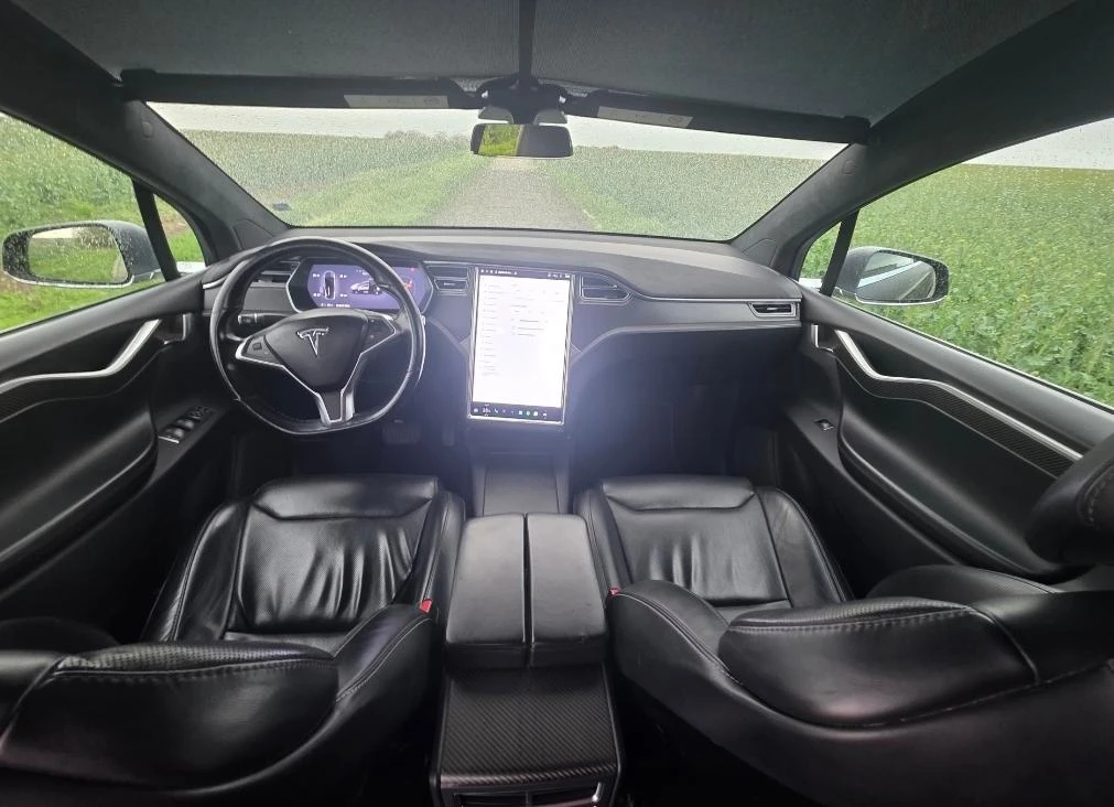 Tesla Model X X90D Лична Кола Перфектна, снимка 13 - Автомобили и джипове - 54285916