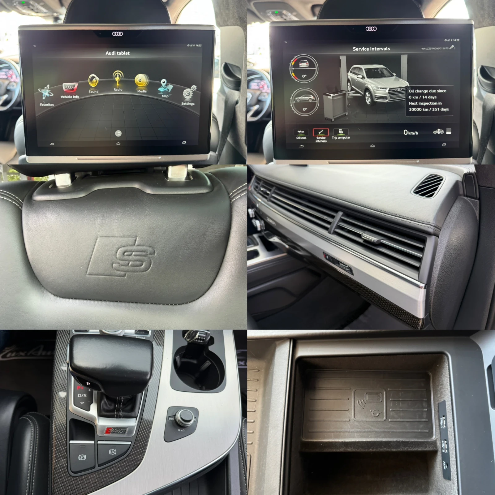 Audi SQ7 4.0TDI#EXCLUSIVE#B&O#FULL FULL FULL FULL, снимка 17 - Автомобили и джипове - 54461157
