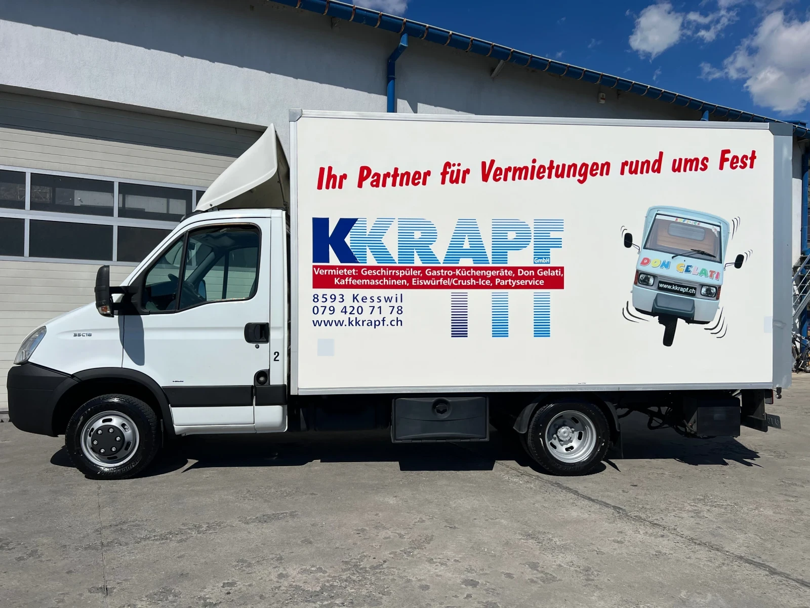 Iveco Daily 35c18 / 3.0L-180к.с / Падащ борд / Б-кат., снимка 5 - Бусове и автобуси - 54125216