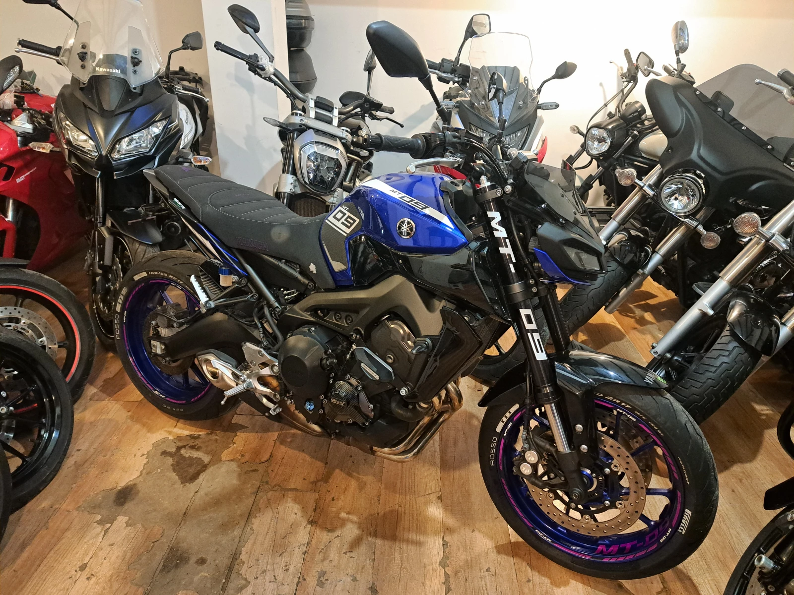 Yamaha Mt-09 ABS TRC  . 2!!!!! 35 kw!!!! | Mobile.bg   1