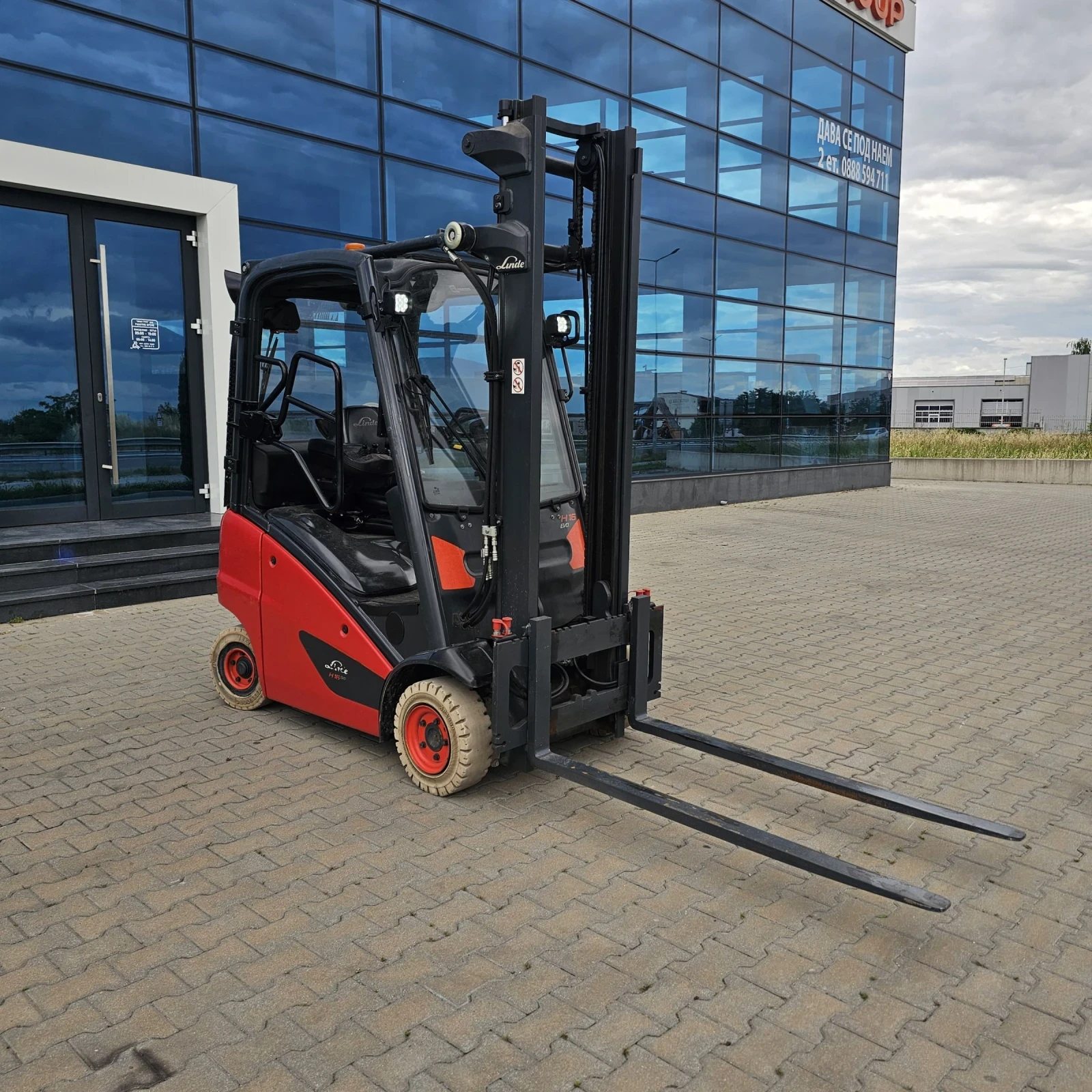Мотокар Linde H16 evo 2019
