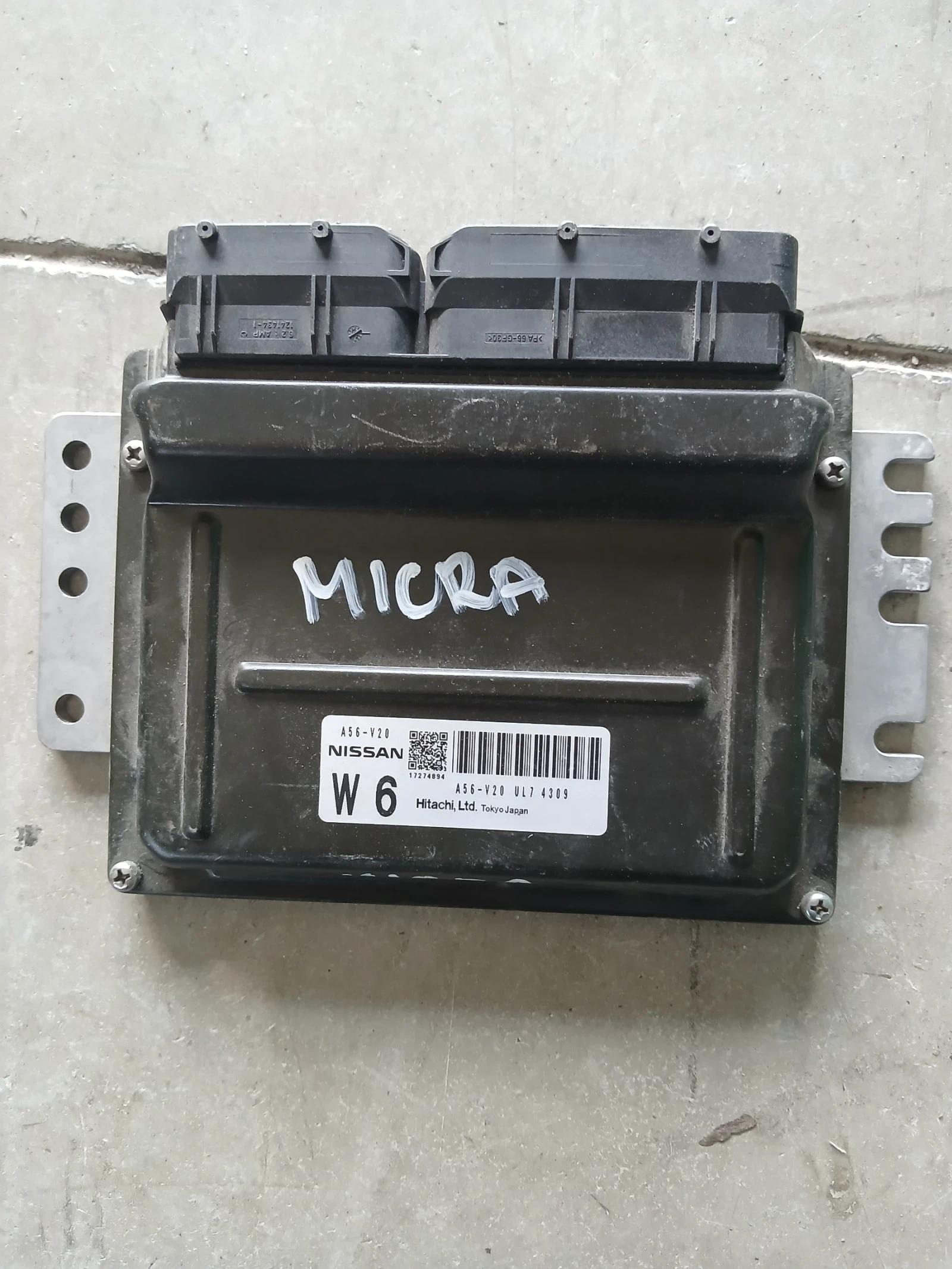 A56-V20. UL7 4309 Компютър Nissan Micra 