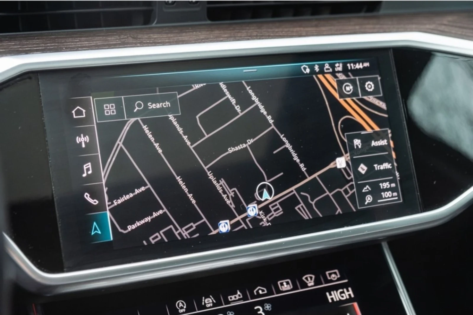 Audi A6 2019/89k.km/Sline/B&O/HUD/360/ЧИСТ ФАКС/, снимка 14 - Автомобили и джипове - 53763786