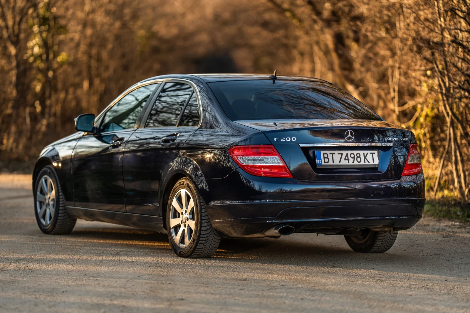 Mercedes-Benz C 200 Kompressor , Автоматик BiXenon Газ/Бензи, снимка 2 - Автомобили и джипове - 53870806