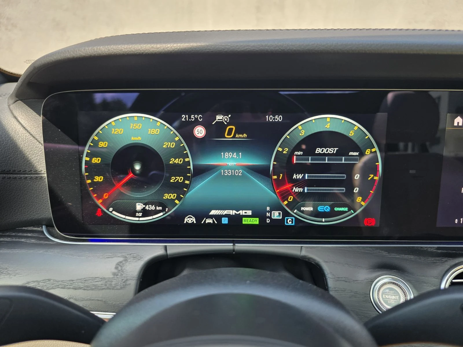 Mercedes-Benz E 53 AMG 4 MATIC + BURMESTER, снимка 13 - Автомобили и джипове - 54863841